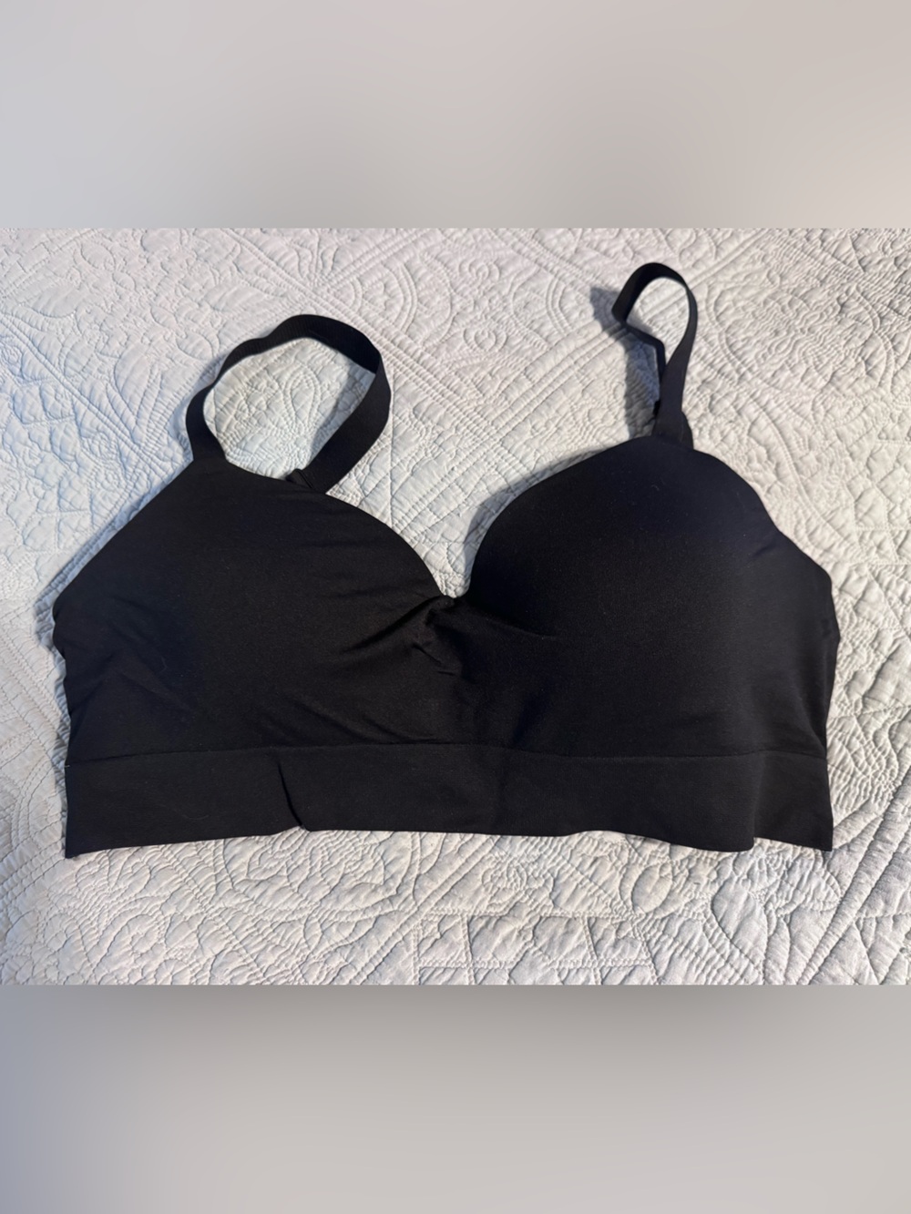Tru Kind Black wireless molded cup bra